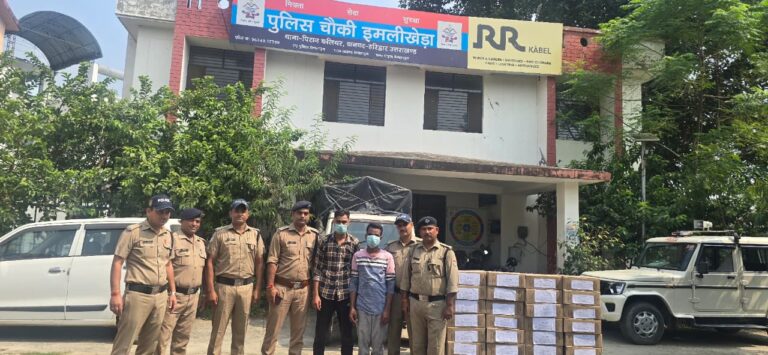 हरिद्वार में अवैध शराब तस्करी का काला खेल बेनकाब एसएसपी प्रमेन्द्र सिंह डोबाल के निर्देशन में कलियर पुलिस की सबसे बड़ी कार्रवाई।।