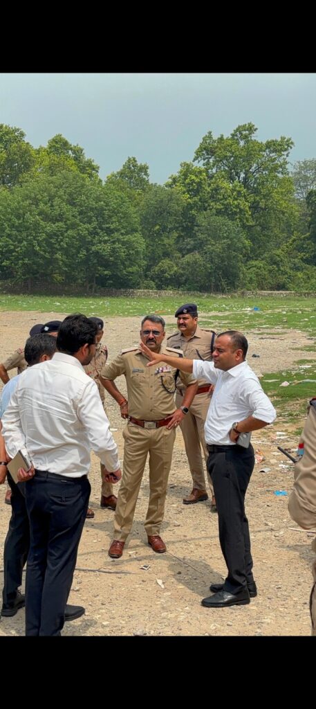 कांवड़ मेला तैयारियों का डीएम-एसएसपी ने किया व्यापक निरीक्षण, 25 जुलाई तक सभी कार्य पूरे करने के निर्देश।।